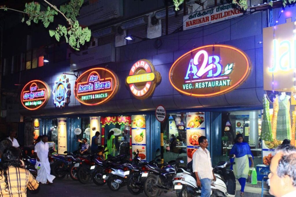 How to reach A2b Restaurant Pondicherry a2b pondicherry