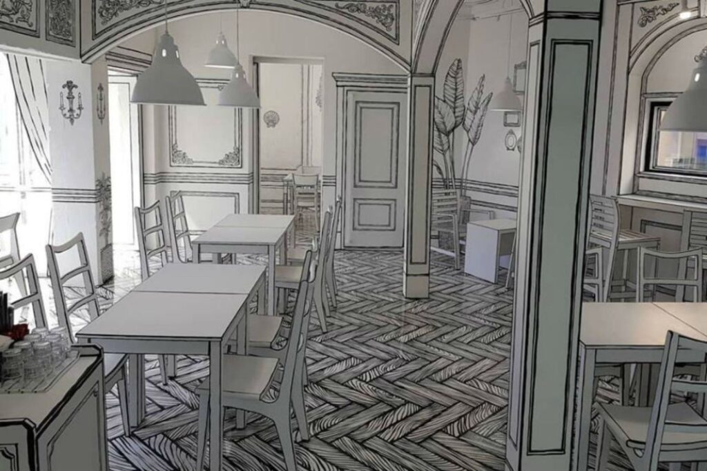 How to reach 2d Cafe delhi 2d cafe