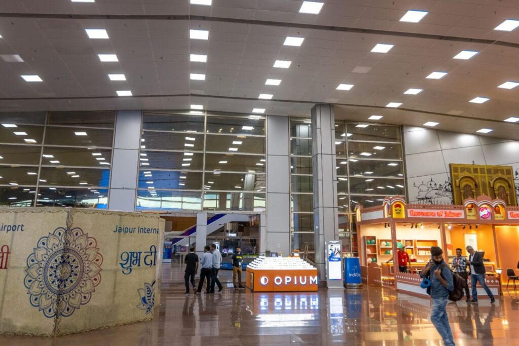 jaipur airport terminal 2