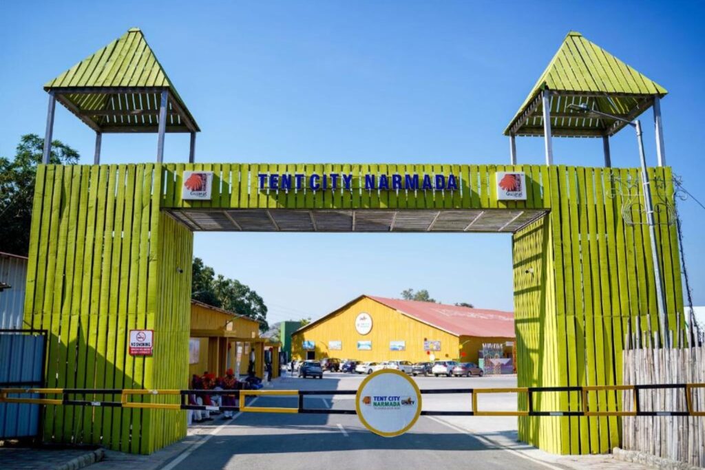 How to reach Narmada Tent City 2 Gujarat narmada tent city 2