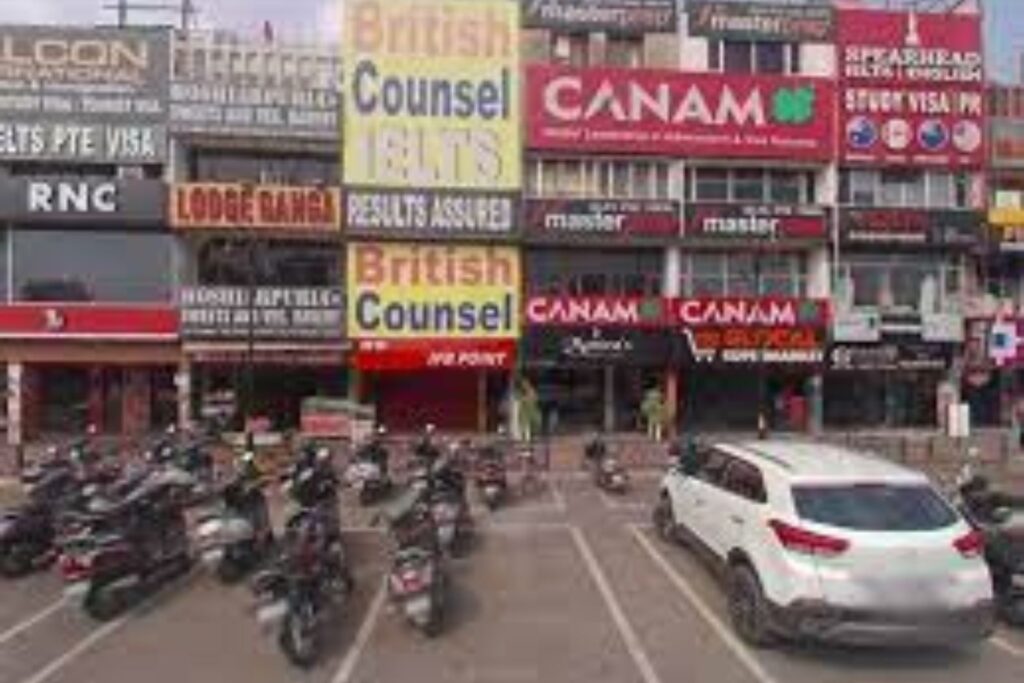 How to reach Phase 3b2 Mohali Market phase 3b2