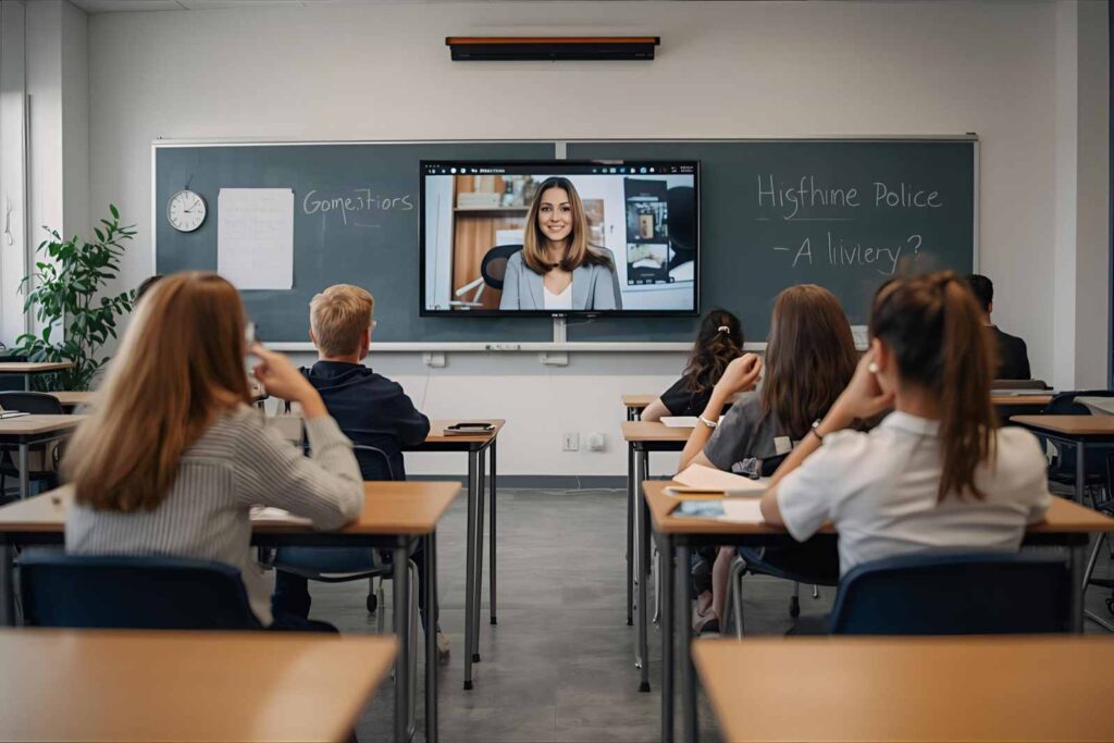 Hybrid Classrooms: Navigating the New Normal in Education